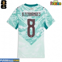Portugal Bruno Fernandes #8 Auswärtstrikot Frauen WM 2026 Kurzarm
